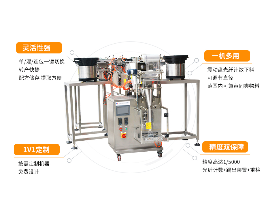 五盤下料螺絲包裝機(jī)
